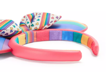 Disney Parks Mickey and Minnie Mouse Ear Headband Pride Collection New With Tag
