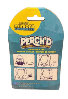 Universal Studios Perch'd Henry Shoulder Plush "Minions & Monsters" New With Tag