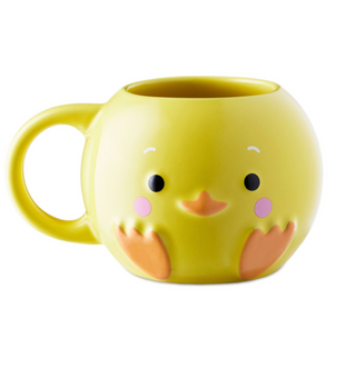 Hallmark Easter Yellow Chick Sculpted 13oz Coffee Mug New