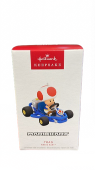 Hallmark 2024 Keepsake Nintendo Mario Kart Toad Christmas Ornament New with Box