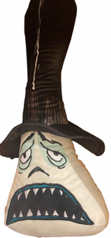 Disney Parks Mayor of Halloween Nightmare Before Christmas Face Pillow New W Tag