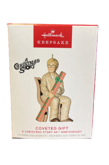 Hallmark 2023 Keepsake 40th A Christmas Story Coveted Gift Ornament New w Box
