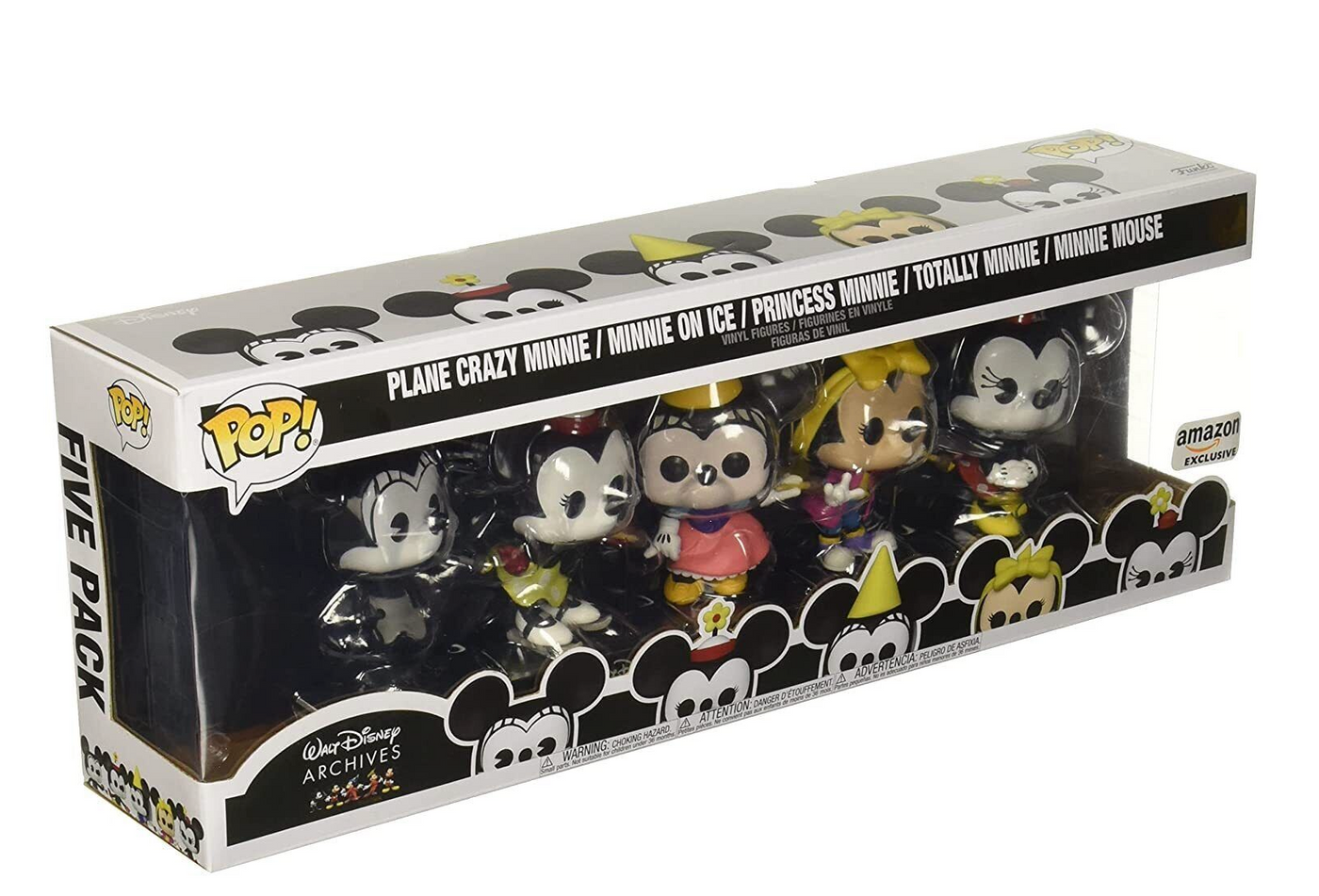 Funko Pop Walt Disney Archive Minnie Mouse 5-Pack Vinyl Figure New With Box