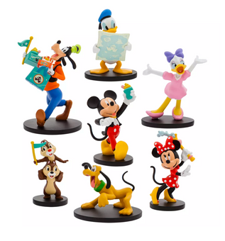Disney Parks Mickey Mouse and Friends Deluxe Figurine Play Set New with Box