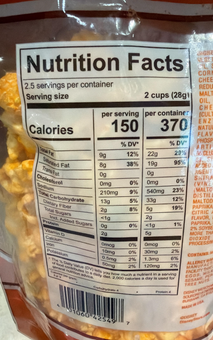 Disney Parks "Galactic Grains" Chandrillian Spicy Cheddar Popcorn New With Tag