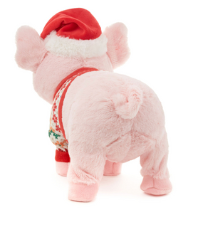 Hallmark Christmas Squealings Pig Plush With Sound and Motion New with Tag