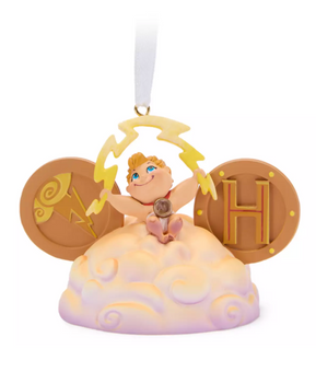 Disney Parks Baby Hercules Ear Hat Christmas Ornament New with Tag