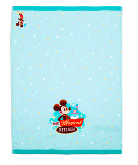 Disney Parks Mickey Mouse Kitchen Towel – Mousewares – Teal New With Tag