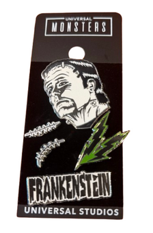 Universal Studios Monsters Frankenstein Enamel Pin Set New With Card