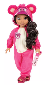 Disney ILY 4EVER Lotso Inspired 18” Doll Dark Brown Hair/Eyes Toy New W Box