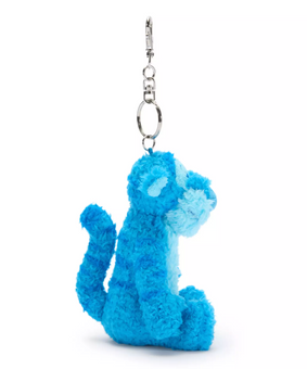 Disney D23 Winnie the Pooh Tigger Blue Plush Keychain Bag Charm New with Tag