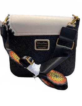 Disney Parks Pixar Coco Floral Skull Loungefly Crossbody New with Tag