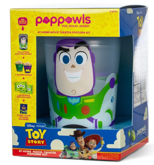 Disney Pixar Toy Story 5 Poppowls Buzz Lightyear Movie Theater Popcorn Kit New
