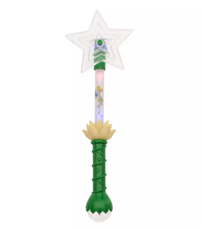 Disney Parks Peter Pan Tinker Bell Glow Spinner Toy Wand New with Tag