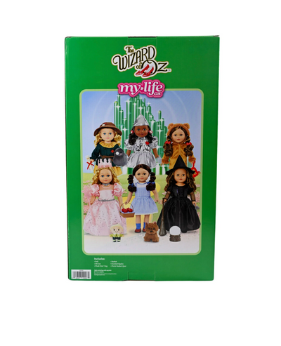 My Life As Wizard of Oz Glinda Good Witch 18-inch Doll Blonde Hair Blue Eyes New