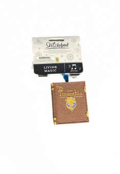 Disney Parks Storybook Pinocchio Musical Christmas Ornament New with Tag