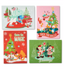Disney Classics Christmas 16 Greetings Cards w Envelopes and Sticker Seals New