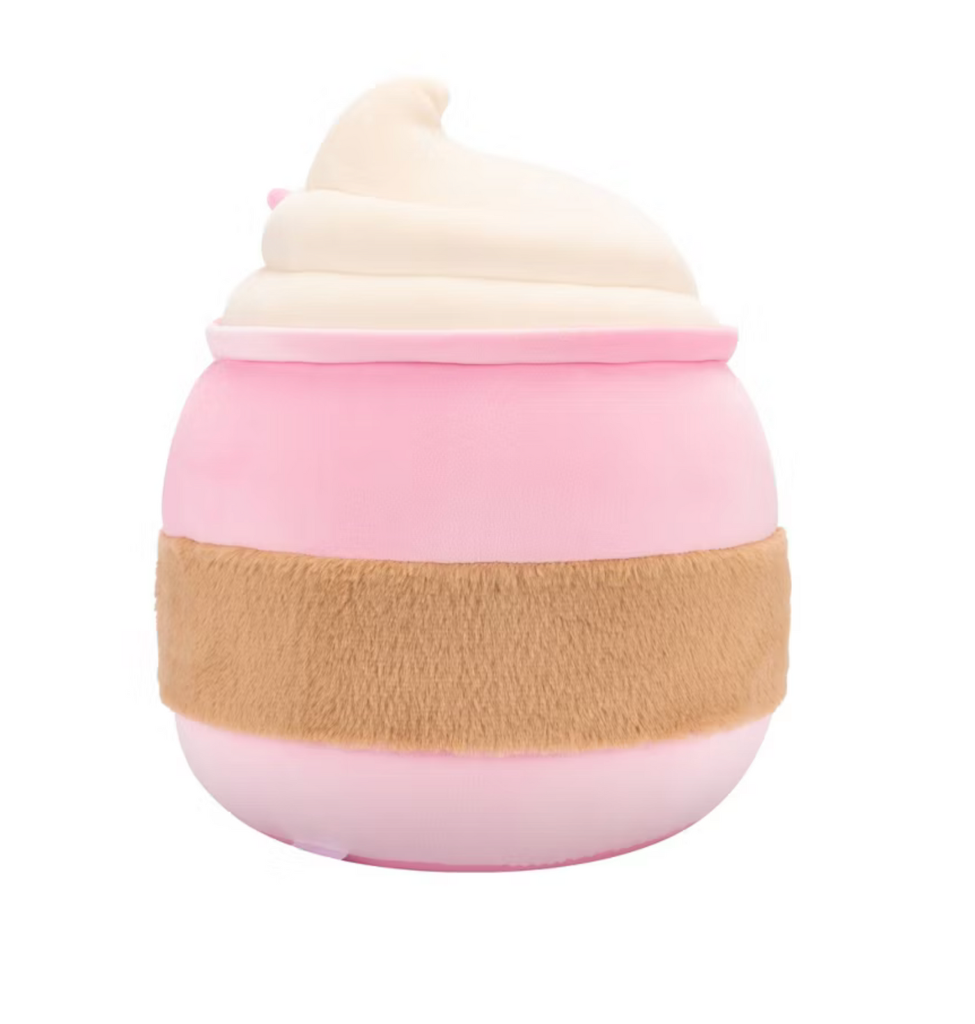Squishmallows Valentine 12" Jenny Winking Light Pink Latte Fuzzy Heart Plush New