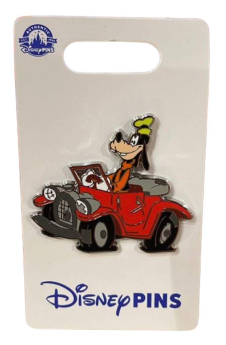 Disney Parks Goofy with Map Car Pin New with Card