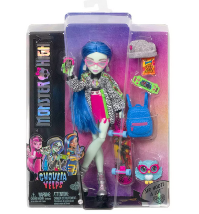 Mattel Monster High Ghoulia Yelps Doll with Accessories New with Box