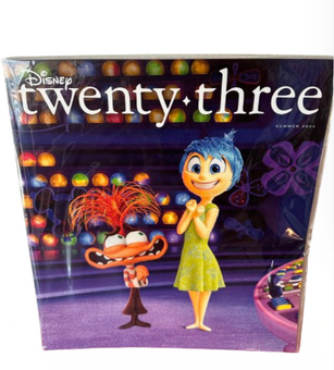Disney D23 Exclusive Twenty Three Publication Summer 2024 Inside Out 2 New