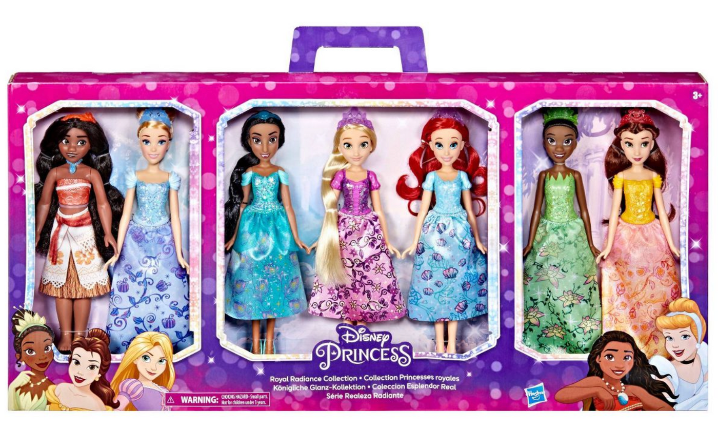Disney Princess Royal Radiance Collection Doll Set Toy New with Box