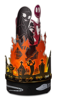 Hallmark Disney Tim Burton Nightmare Before Christmas Rotating Lamp New With Tag