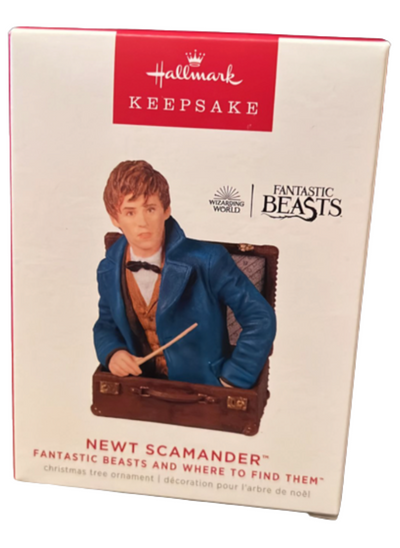 Hallmark 2022 Fantastic Beasts Newt Scamander Christmas Ornament New With Box