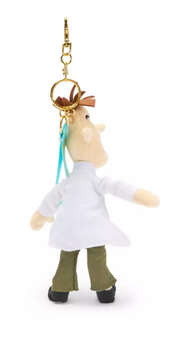 Disney Parks Dr. Heinz Doofenschmirtz Plush Keychain Bag Charm Phineas Ferb New