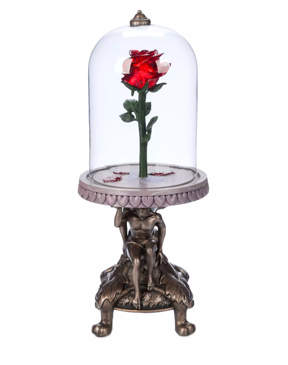 Beauty and the Beast Light-Up Enchanted Rose Replica
