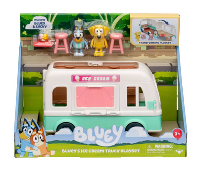 Bluey Ice Cream Truck Playset Toy New With Tag