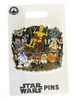 Disney Parks Star Wars All Together Pin New with Card