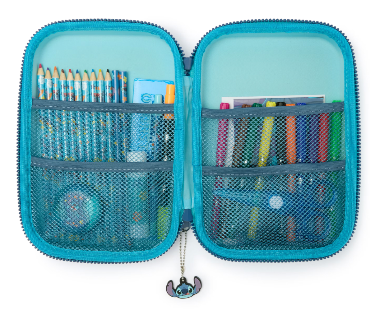 Disney Parks Stitch Zip-Up Stationery Kit, Lilo & Stitch New With Tag