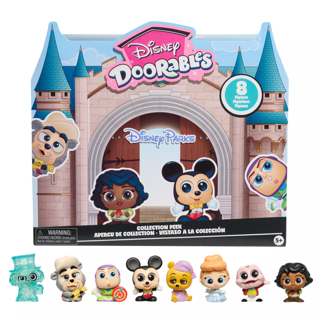 Disney Parks Doorables Collection Peek Figure Set Mystery New With Box