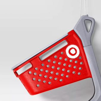 Target Shopping Cart 4" Christmas Ornaments Plastic Wondershop New With Tag