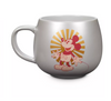 Disney Mickey and Minnie Golden Sun Burst Graphics Satin Finish Coffee Mug New