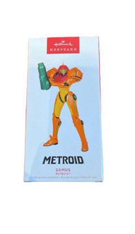 Hallmark 2023 Keepsake Nintendo Metroid Samus Christmas Ornament New with Box