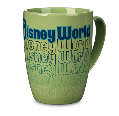 Disney Walt Disney World Repeat Logo Resort Coffee Mug New