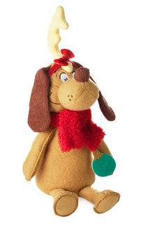 Hallmark Dr. Seuss Grinch Stole Christmas Max Plush Doll New with Tag