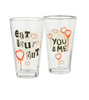 Zak Valentine 2024 Chucky and Bride 2Pk Glassware Set New with Box