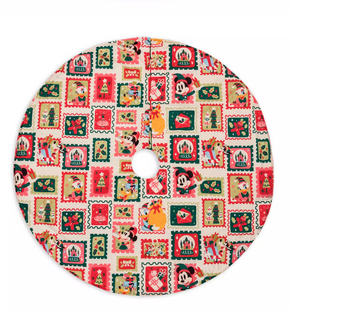 Disney Parks Mickey and Friends Fantasyland Castle Holiday Tree Skirt New w Tag