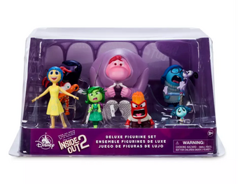 Disney Parks Inside Out 2 Deluxe Figure Play Set New with Tags