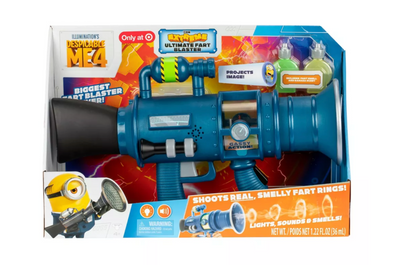 Despicable Me 4 Minions Extreme Ultimate Smells Fart Blaster Toy New with Box