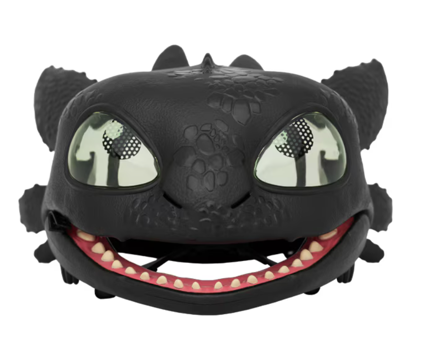 Universal Studios How To Train Your Dragon Light-up Toothless Mask New With Tag