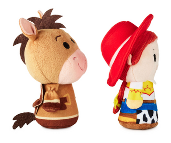Hallmark itty bittys Disney Pixar Toy Story Jessie and Bullseye Plush Set New