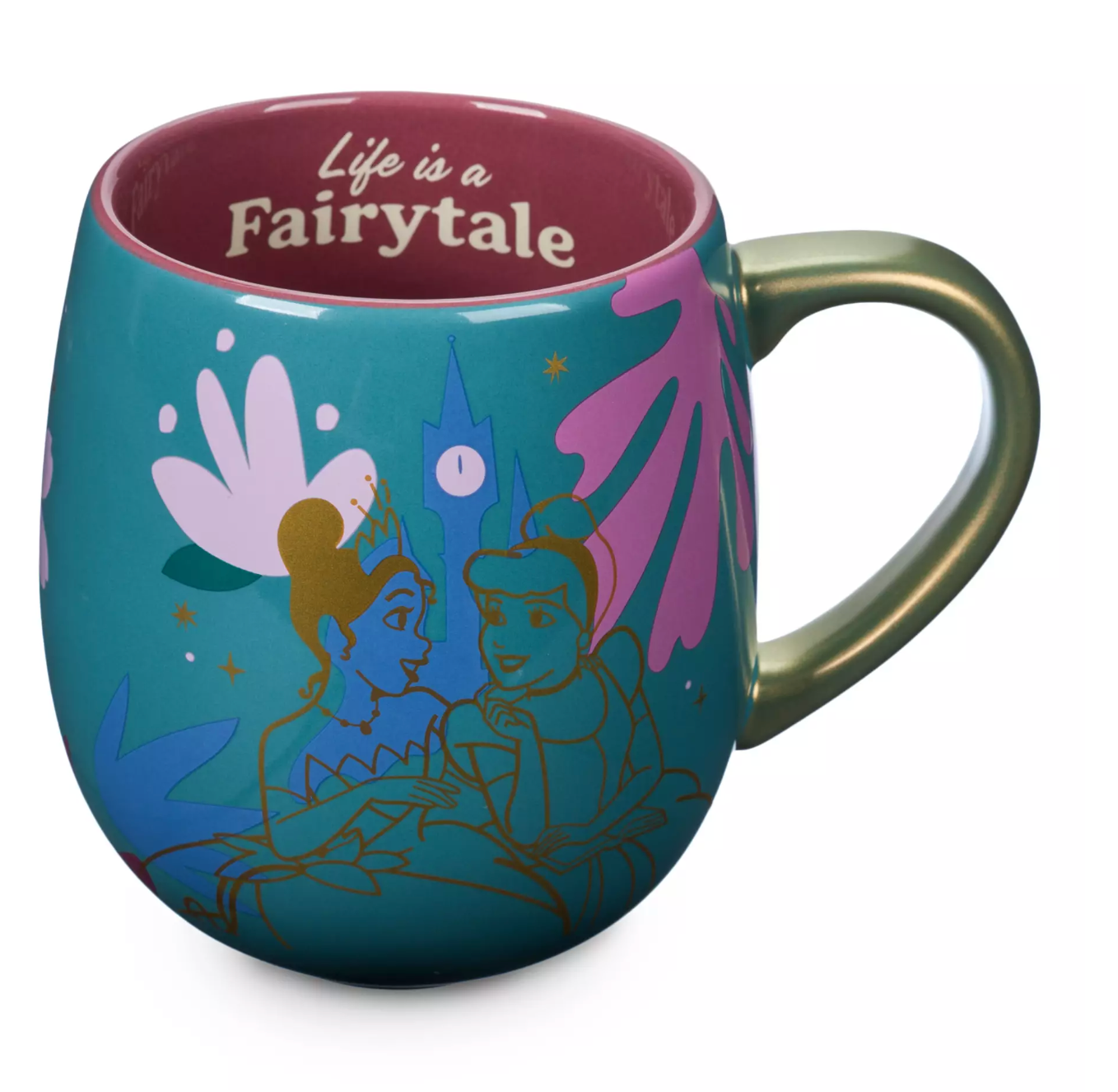 Disney Parks Princess Life is a Fairytale Coffee 17oz Mug New