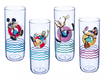 Disney Parks Mickey Mouse and Friends Tumbler Set New With Tag