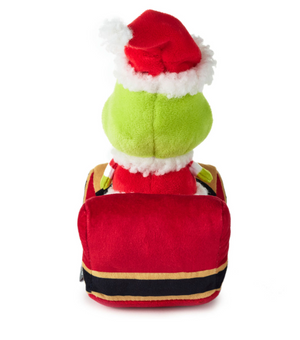 Hallmark The Grinch Stole Christmas! Sleigh Plush with Pullback New with Tag