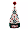 Disney Avenger Icons logo and Snowflakes Holiday Santa Hat New with Tag