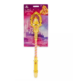 Disney Princess Sleeping Beauty Aurora Light-Up Wand Toy New with Card